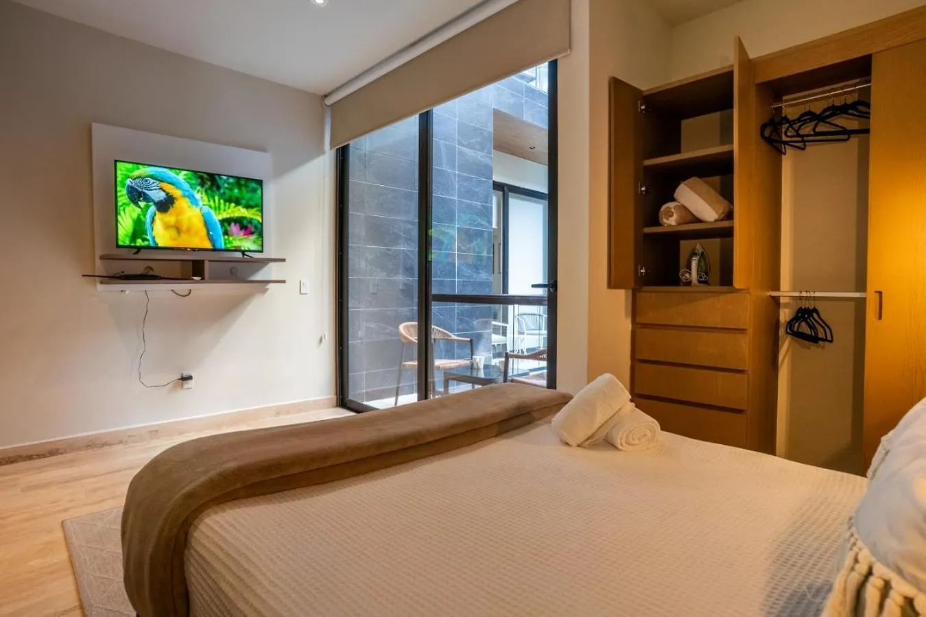 公寓 Cozy & Central Apt W/ Rooftop Infinity Pool & Gym 普拉亚卡门